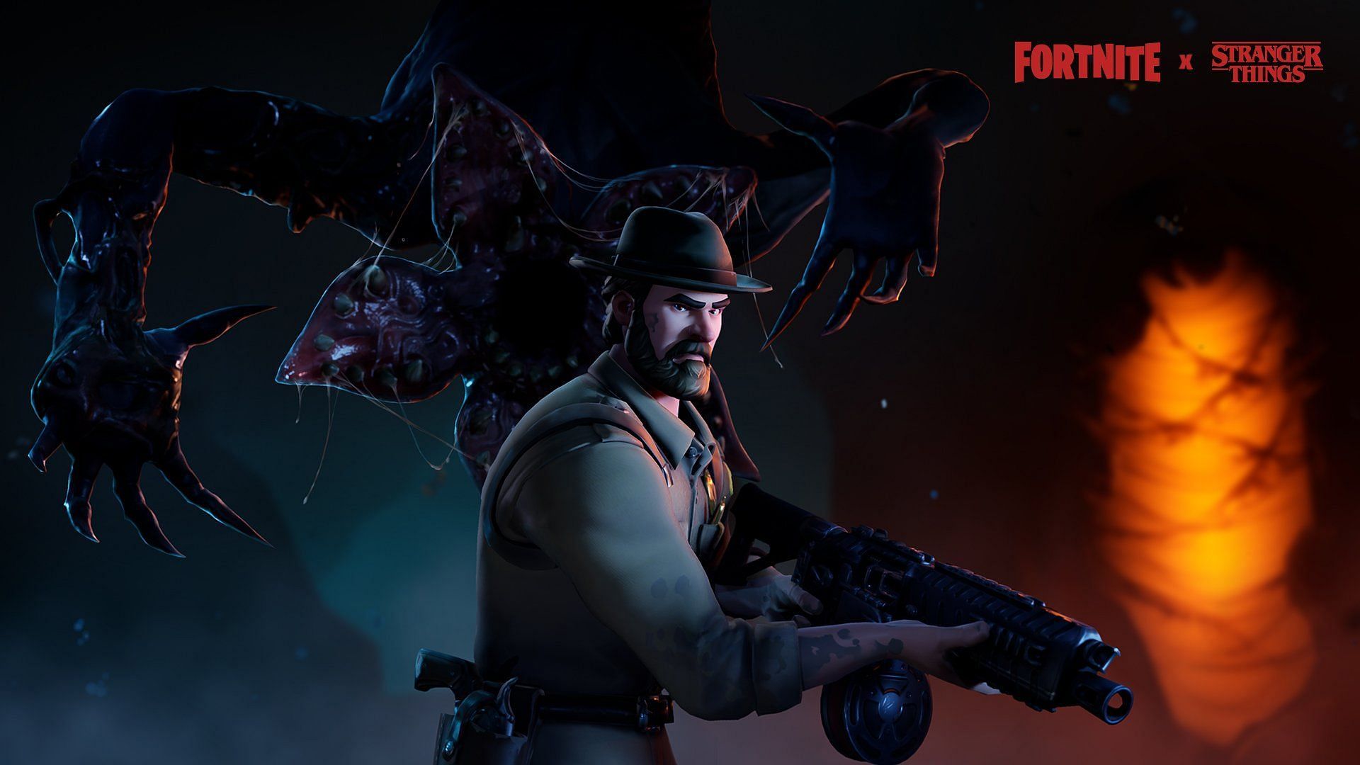 The Stranger Things collaboration might make a comeback in Fortnite when the series returns for its fourth installment (Image via Epic Games)