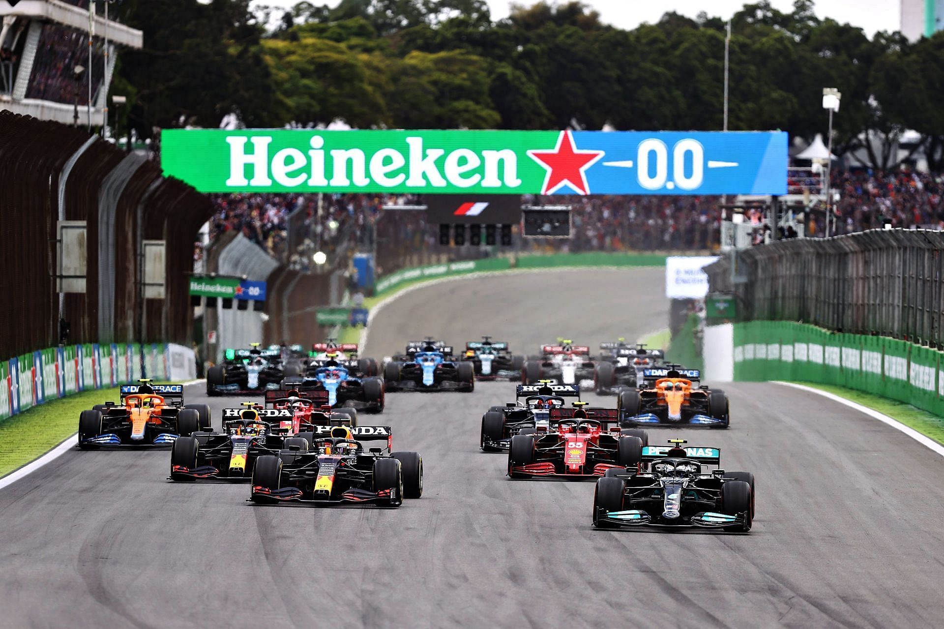 The last F1 sprint qualifying was held ahead of the 2021 Sao Paulo Grand Prix in Brazil