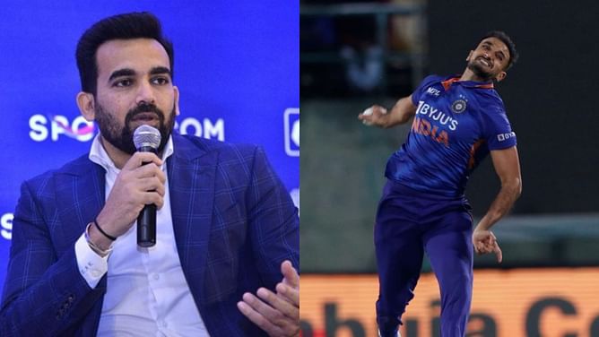 "Dharamshala is a high-altitude ground so the ball travels differently" - Zaheer Khan's advice to Harshal Patel ahead of 3rd India vs Sri Lanka T20I