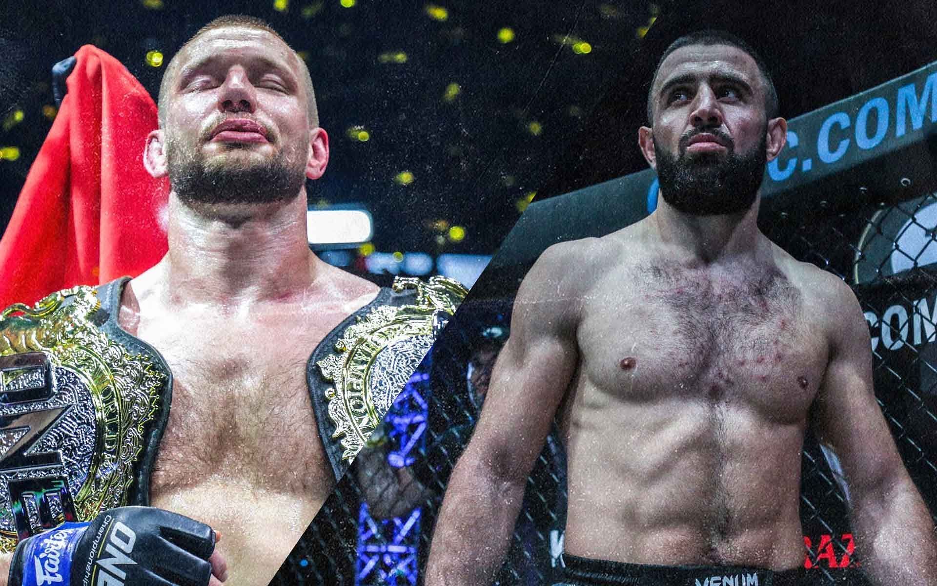 Reinier de Ridder (left), Kiamrian Abbasov (right) [Photo: ONE Championship]