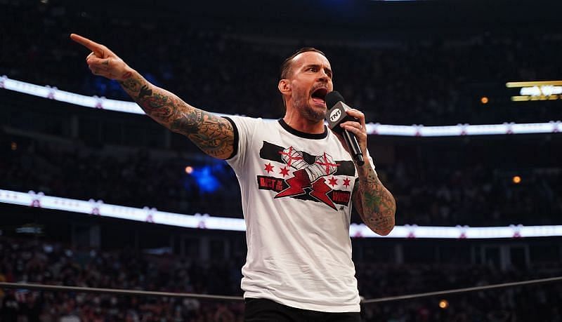CM Punk returned to wrestling in his hometown of Chicago (Pic Source: AEW)