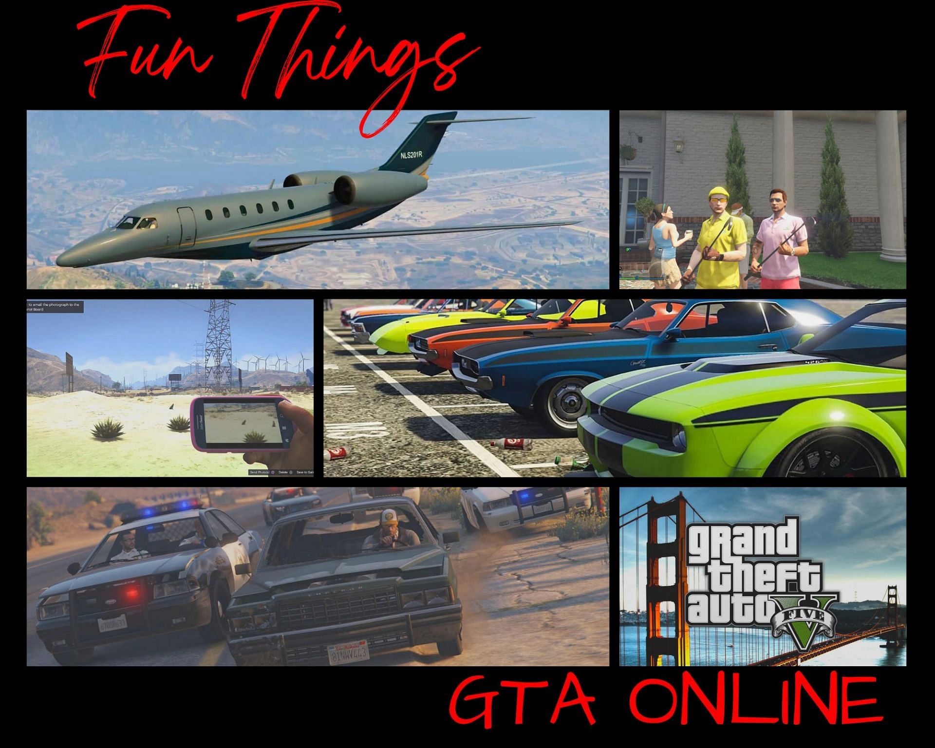 There are loads of activities to do in GTA Online (Image via Sportskeeda)