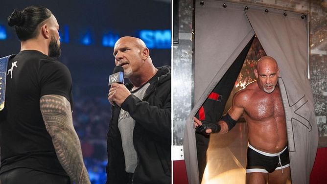 "That chicken"- Former superstar says Goldberg chose Roman Reigns because he's scared of him