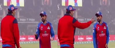 "Surprised" - Wasim Akram reacts after video of animated chat with Babar Azam during PSL 2022 goes viral