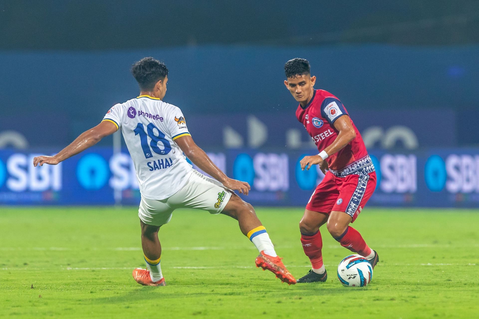 Sahal wasn't able to impact the game today (Image courtesy: ISL media)