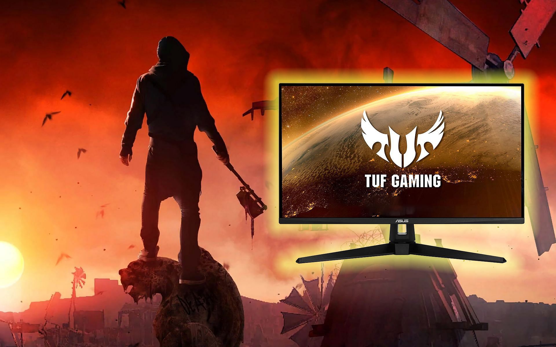 Which five cheap 4K monitors are great for playing Dying Light 2 (Image via Techland/Asus)