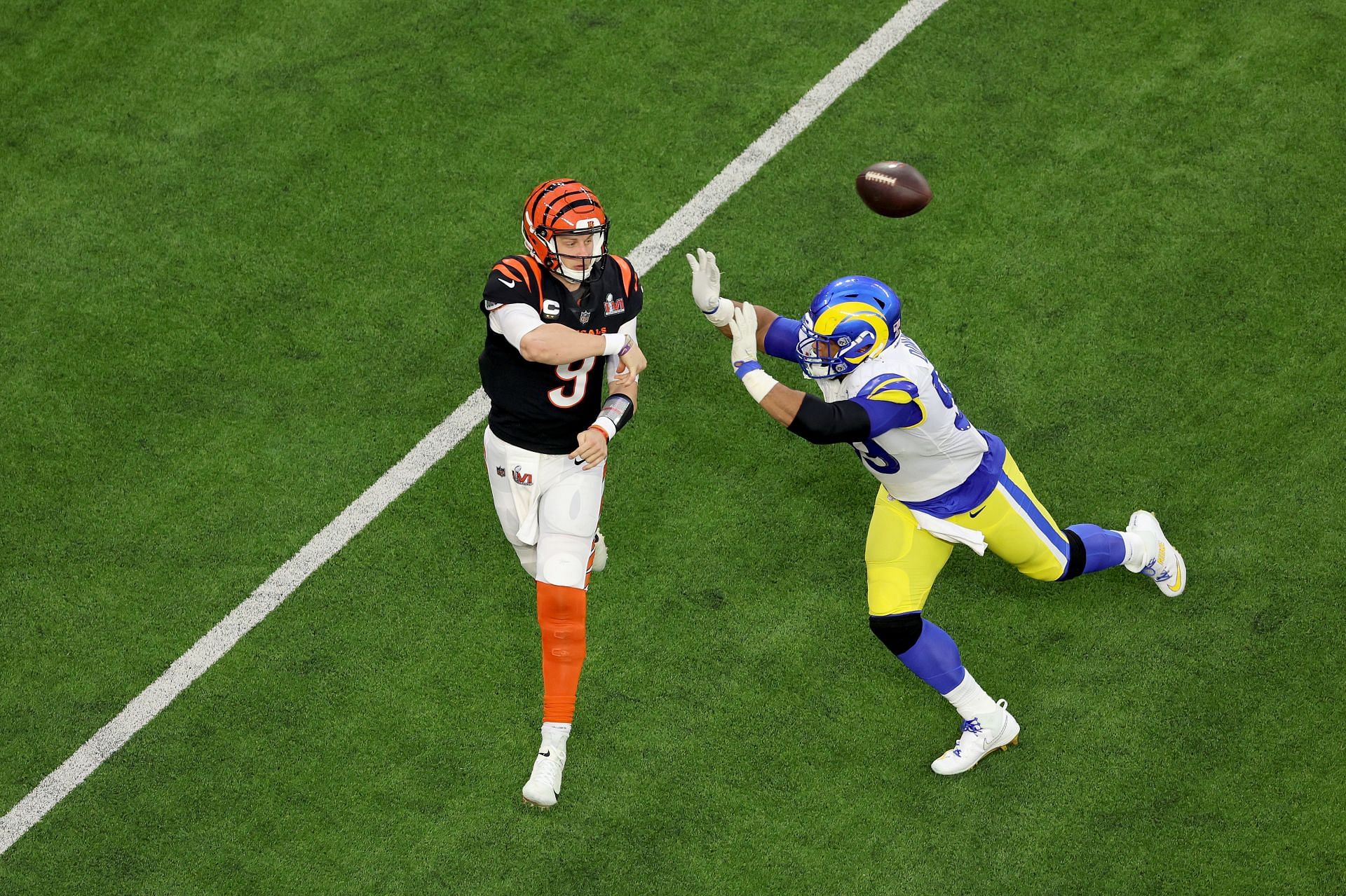 Super Bowl LVI: No mistake on Tee Higgins' 75-yard touchdown catch,  according to head referee