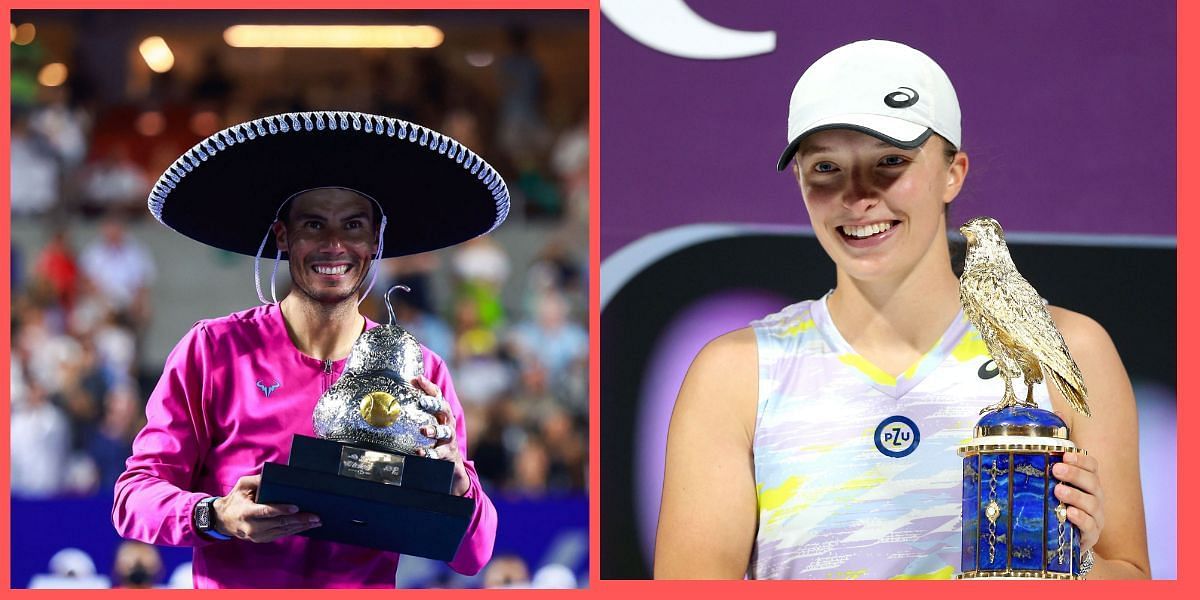 Rafael Nadal and Iga Swiatek triumphed in Acapulco and Doha respectively