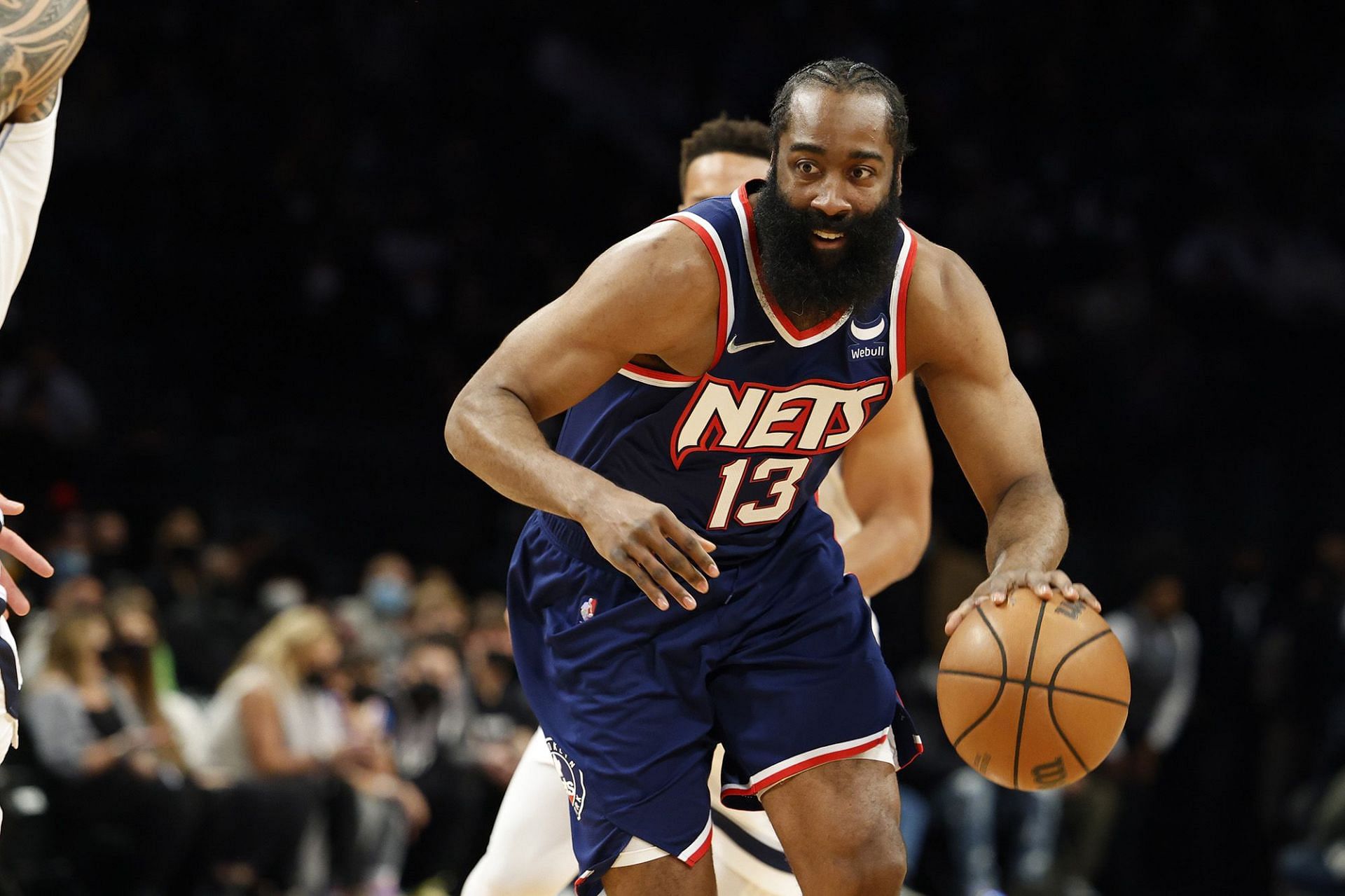 If cleared to play, James Harden could be the only member of the Brooklyn Nets&#039; Big Three to be available against the Boston Celtics. [Photo: New York Post]