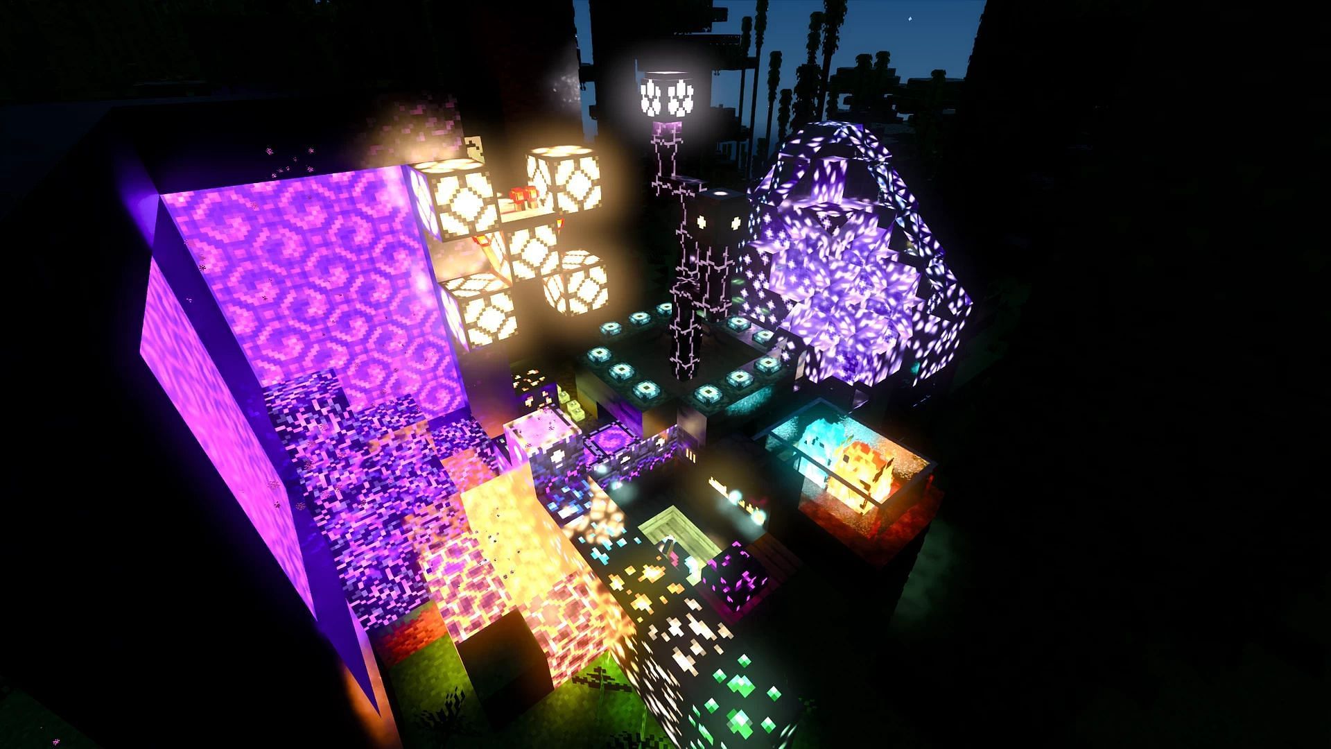 Radiant RTX provides a very dynamic lighting experience (Image via Planet Minecraft user Lioncat6)