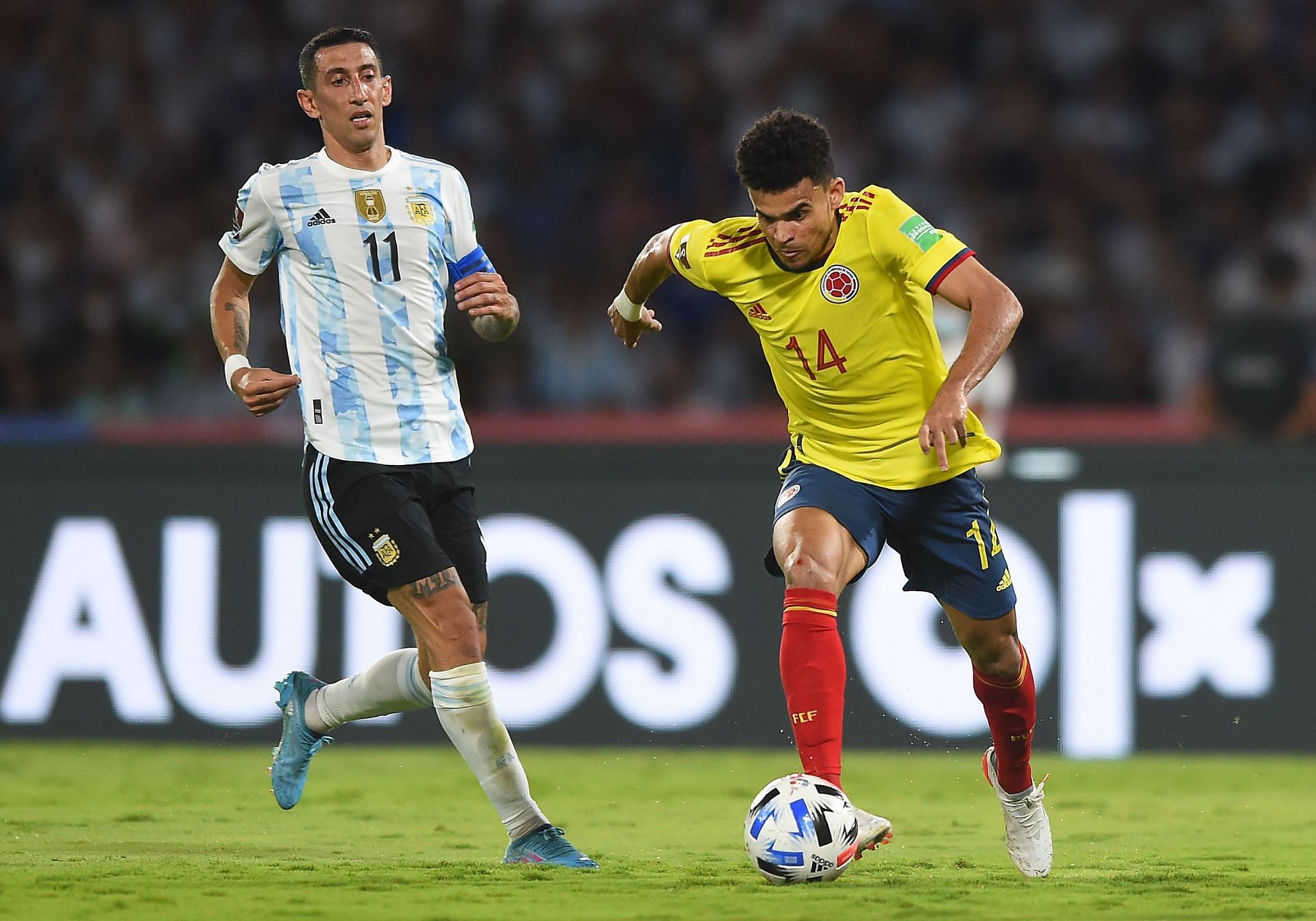 Colombia suffered a 1-0 defeat to Argentina