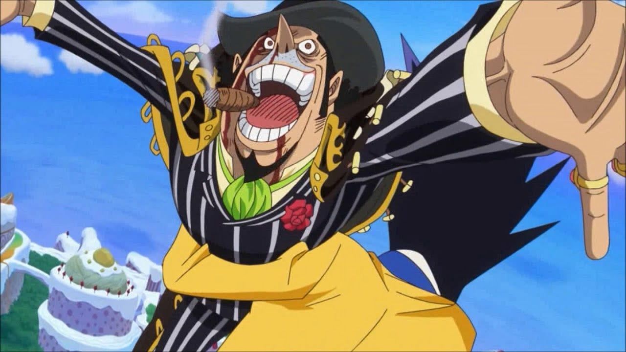 Capone "Gang" Bege as seen in the One Piece anime (Image via Toei Animation)