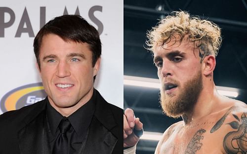 Chael Sonnen (L) via Getty and Jake Paul (R) via Instagram @jakepaul