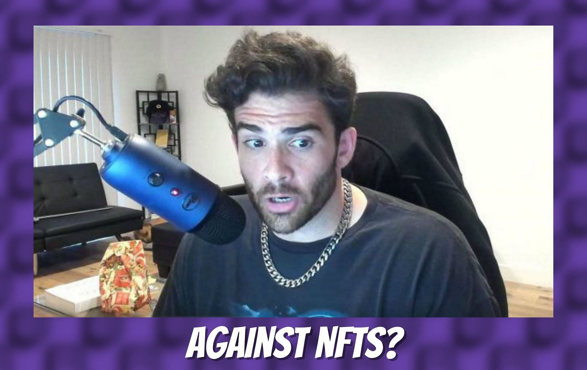 HasanAbi has released a video voicing strong opinions on NFTs and crypto (Image via Sportskeeda)