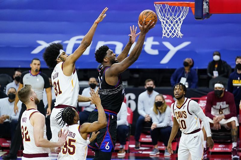 Philadelphia 76ers vs Cleveland Cavaliers. (Photo: Courtesy of The Morning Call)