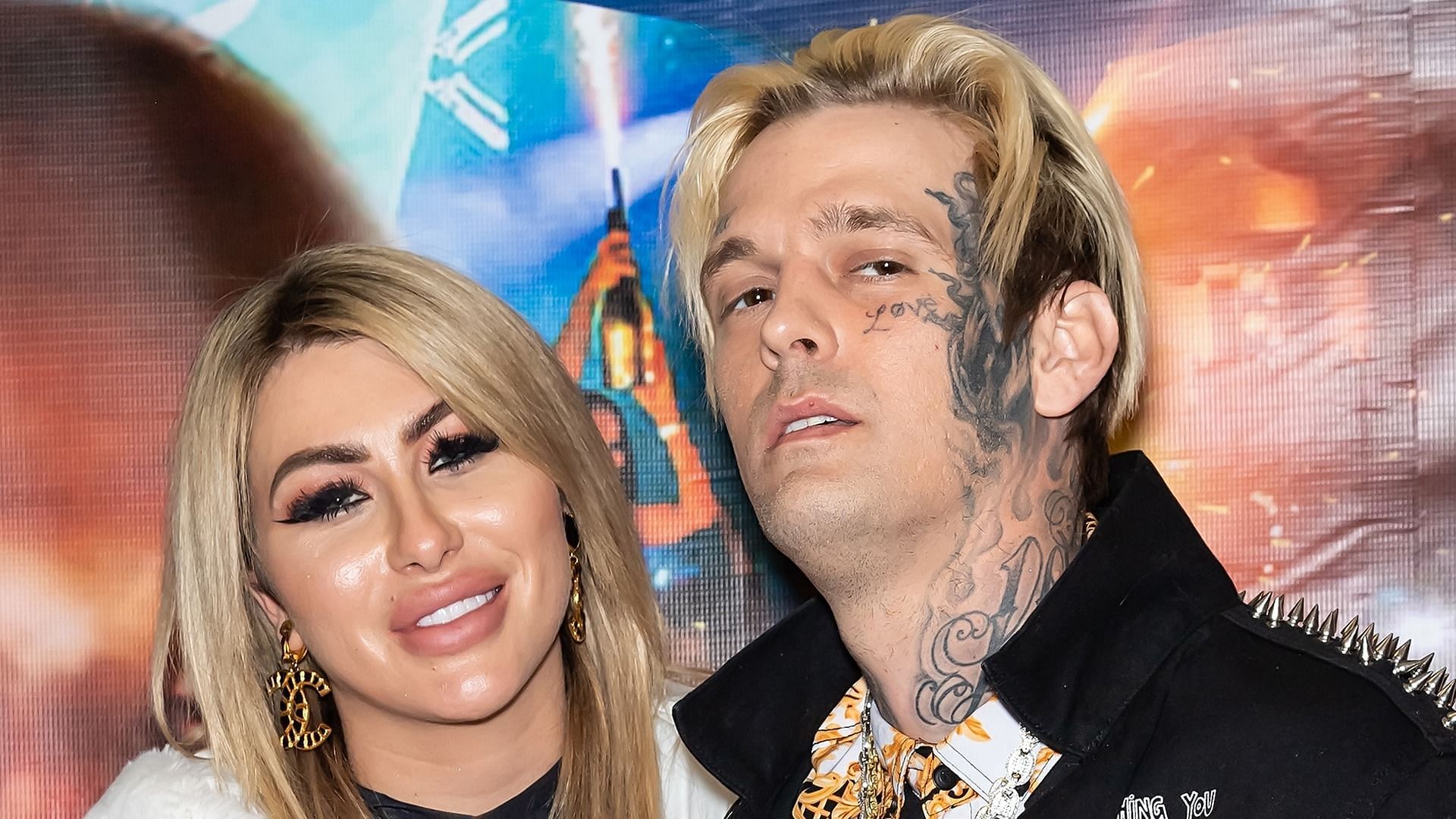 Aaron Carter and Melanie Martin have had a rocky relationship since the beginning (Image via Getty Images/ Gilbert Carrasquillo)