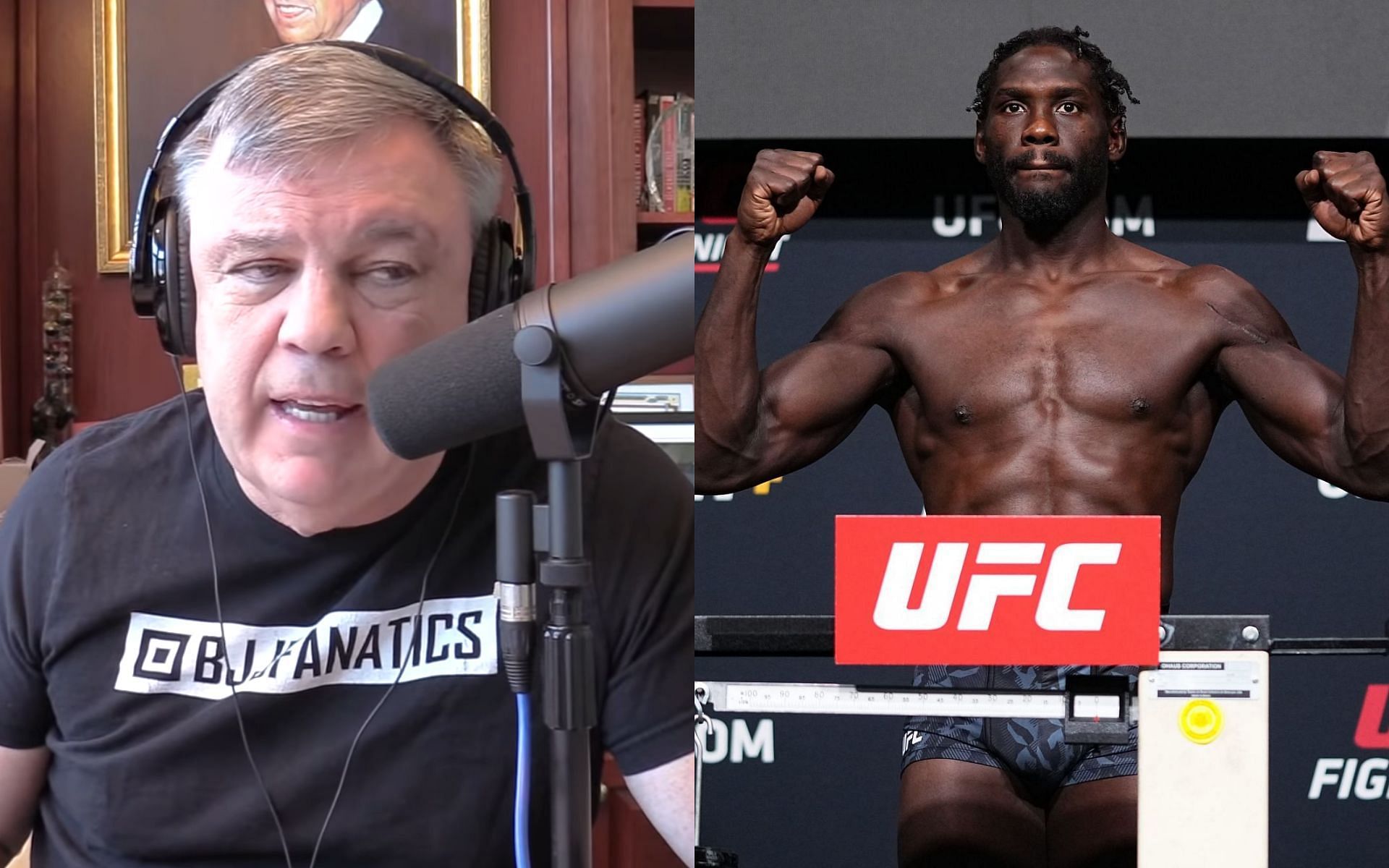 Teddy Atlas(left) via YouTube/THE FIGHT with Teddy Atlas, Jared Cannonier(right)