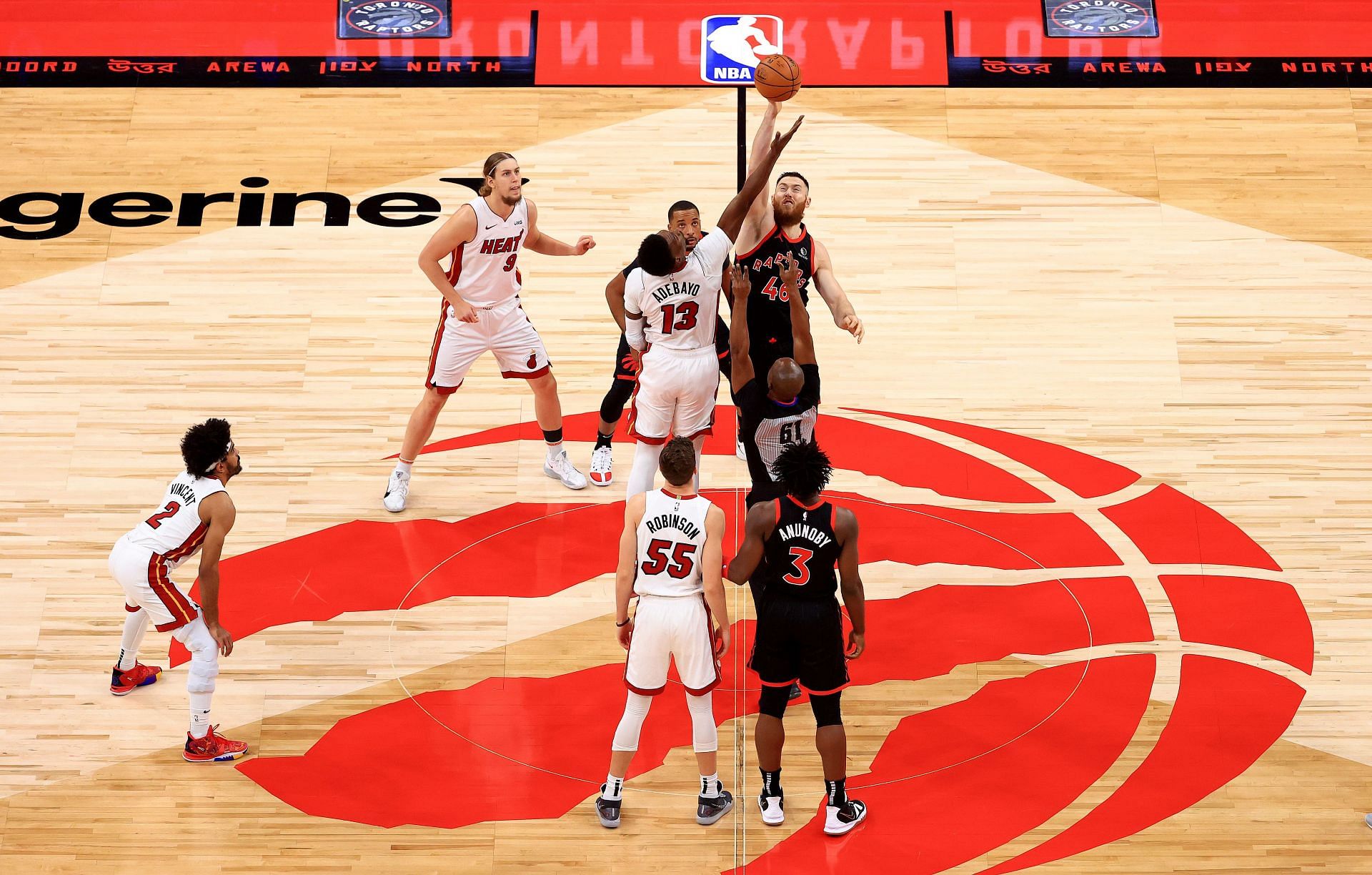 The Toronto Raptors will host the Miami Heat on February 1st.