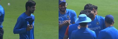 [WATCH] Deepak Hooda receives his India cap from Virat Kohli ahead of 1st ODI vs West Indies