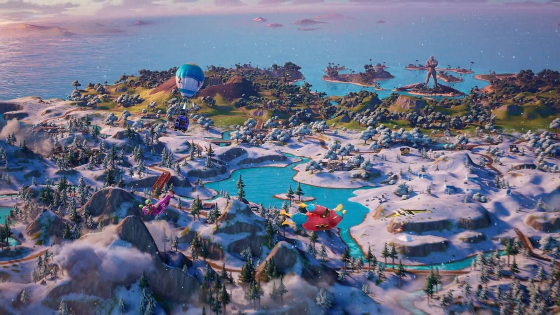 What will the Fortnite Chapter 3 Season 2 map look like? (Image via Epic Games)