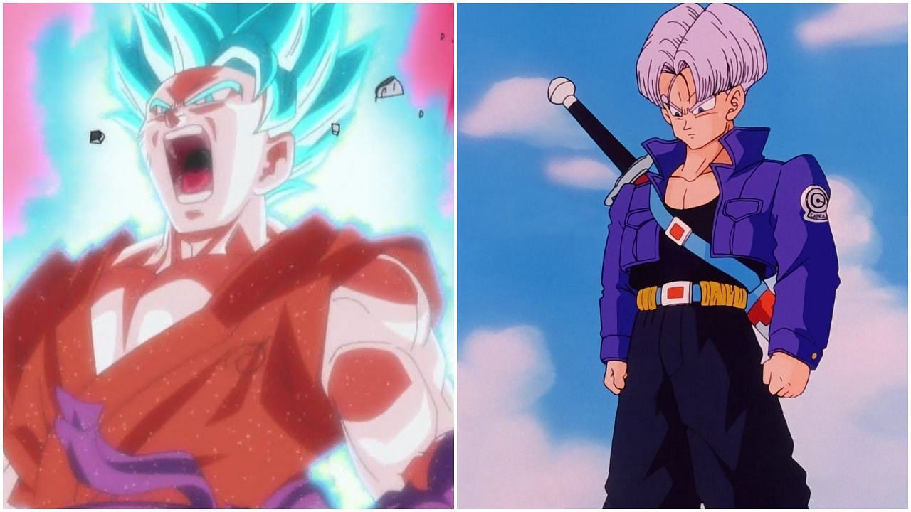 Goku (left) and Future Trunks (right) both make appearances in this article (Image via Sportskeeda)
