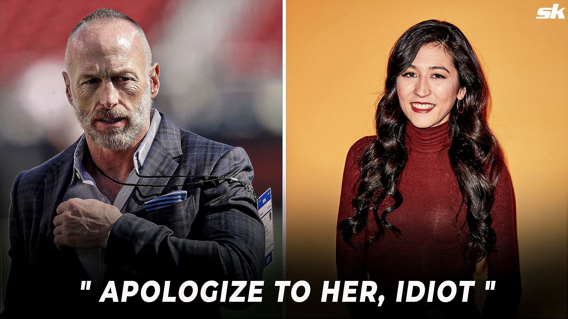 Stephen A. Smith thinks Jeff Garcia should apologize to Mina Kimes