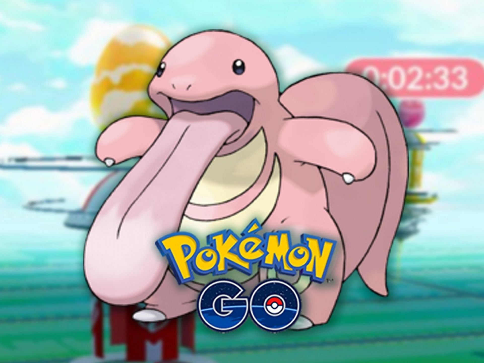 Lickitung has returned as a 3-star raid boss this February (Image via Niantic)