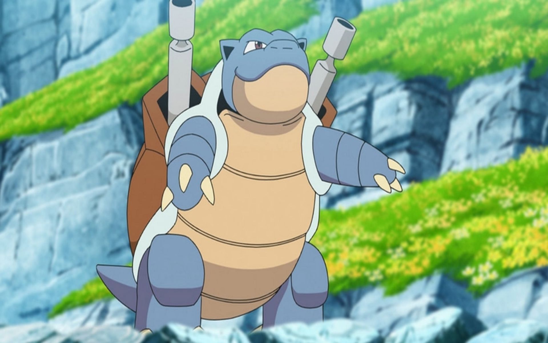 Blastoise was the first-ever Water-type starter (Image via The Pokemon Company)