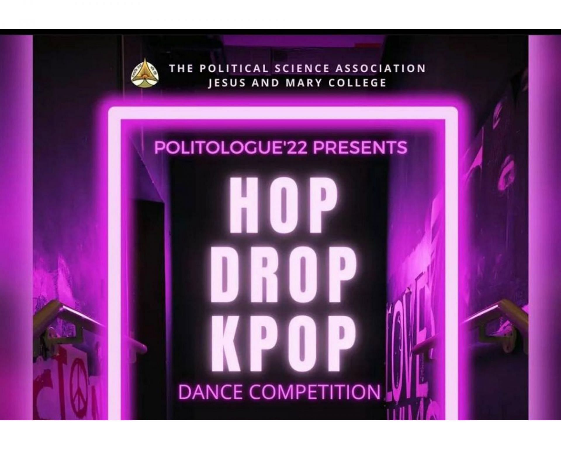 Inter College K-pop dance competition in India