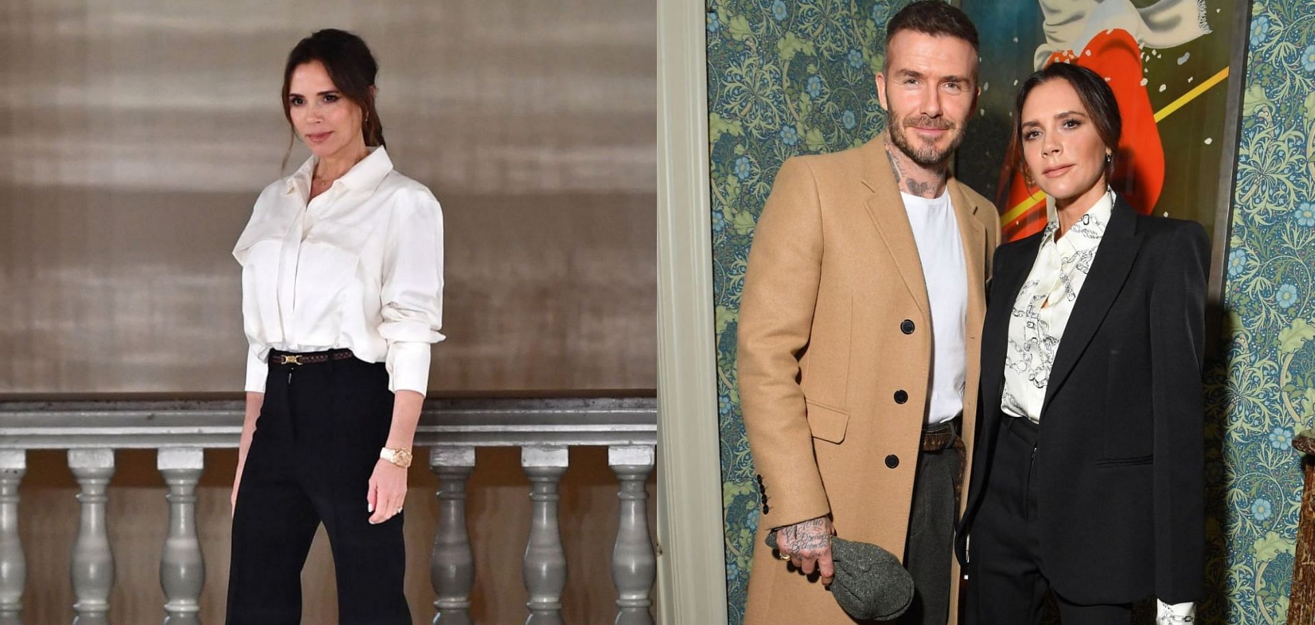 David Beckham revealed that Victoria Beckham has been eating the same meal for 25 years (Image via Gareth Cattermole/Getty Images and Victor Boyko/Getty Images)