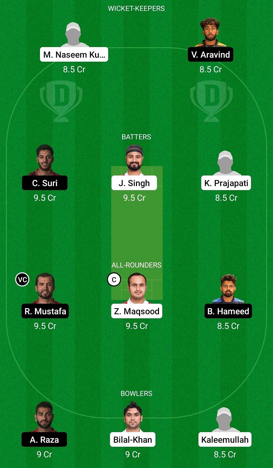 Enter captionEnter captionEnter captionEnter captionDream11 Team for Oman vs United Arab Emirates - ICC Cricket World Cup League Two 2019-23 Match 3.