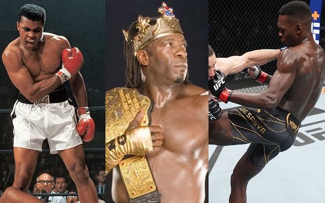 "He's the Muhammad Ali of MMA" - WWE legend Booker T hails Israel Adesanya as a "generational talent"