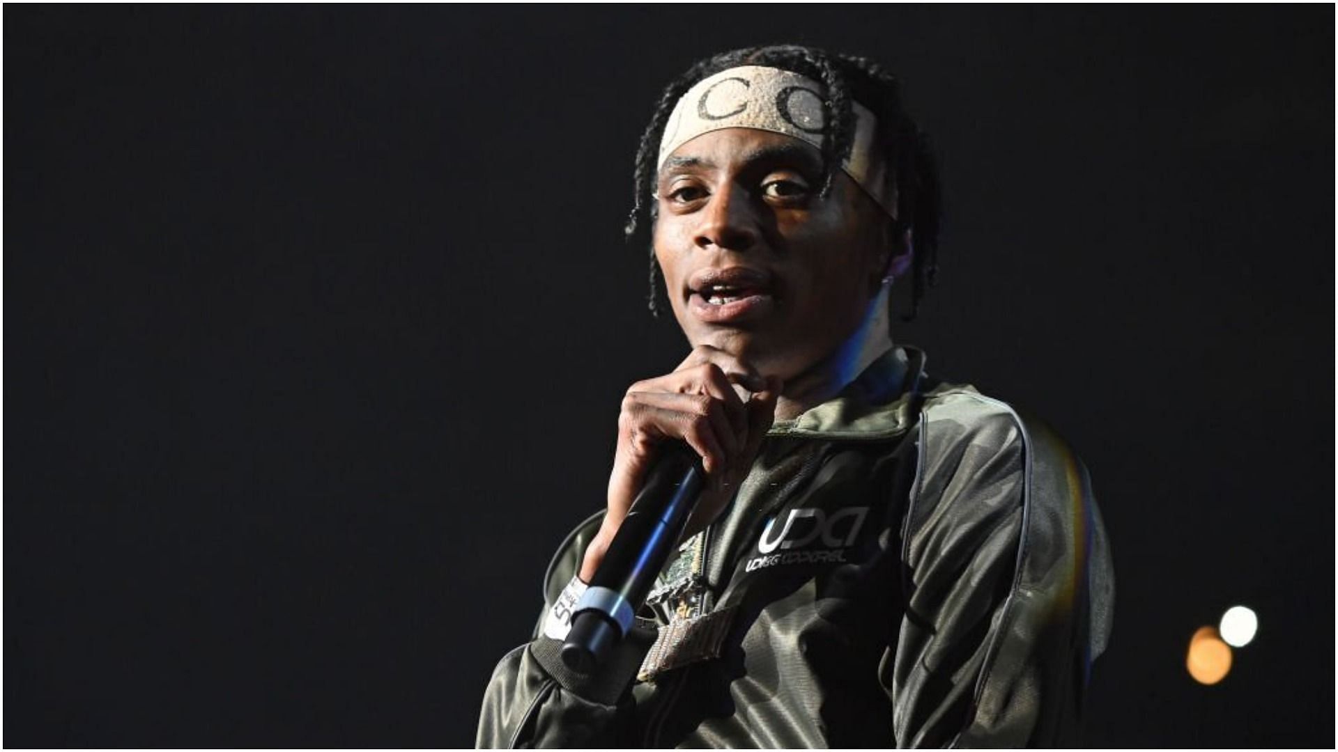 Soulja Boy was previously removed from Kanye West&#039;s upcoming album (Image via Paras Griffin/Getty Images)