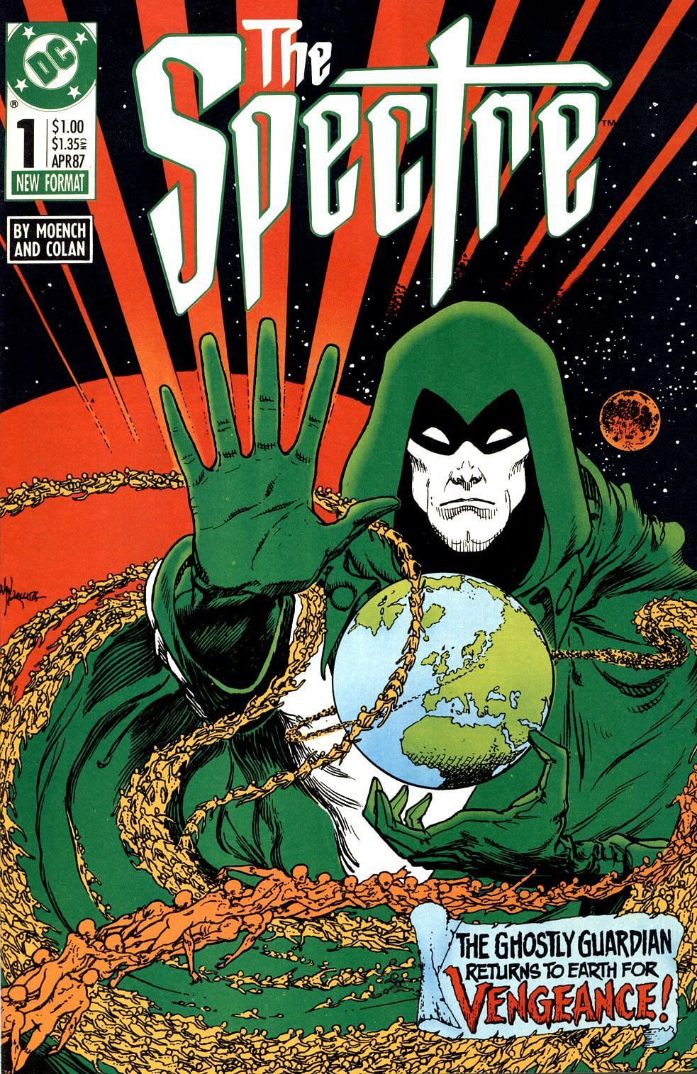 The Spectre in the comics (Image via DC)