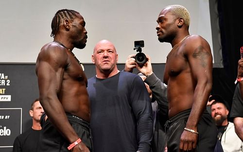 Derek brunson and Jared Cannonier via Twitter @MMAFighting