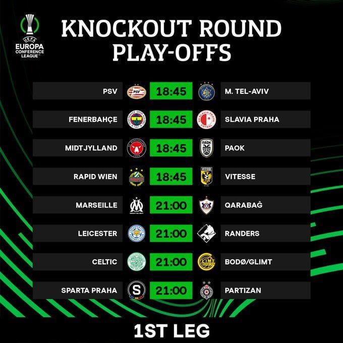 uefa europa conference league qualification results