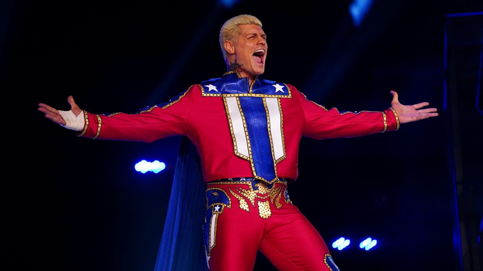 Cody Rhodes at an AEW event in 2021
