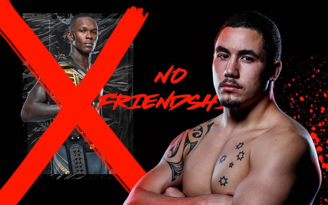 "I don't like his character" - Robert Whittaker doesn't see a friendship with Israel Adesanya in the future