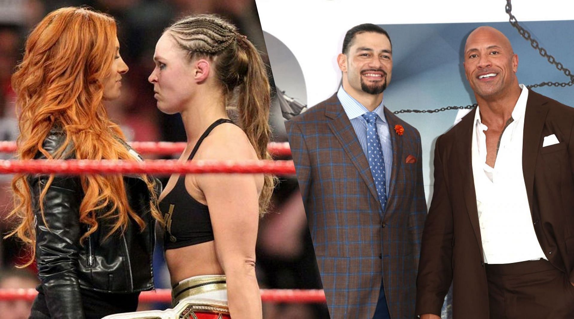Becky Lynch vs. Ronda Rousey &amp; Roman Reigns vs. The Rock planned for WWE WrestleMania 39