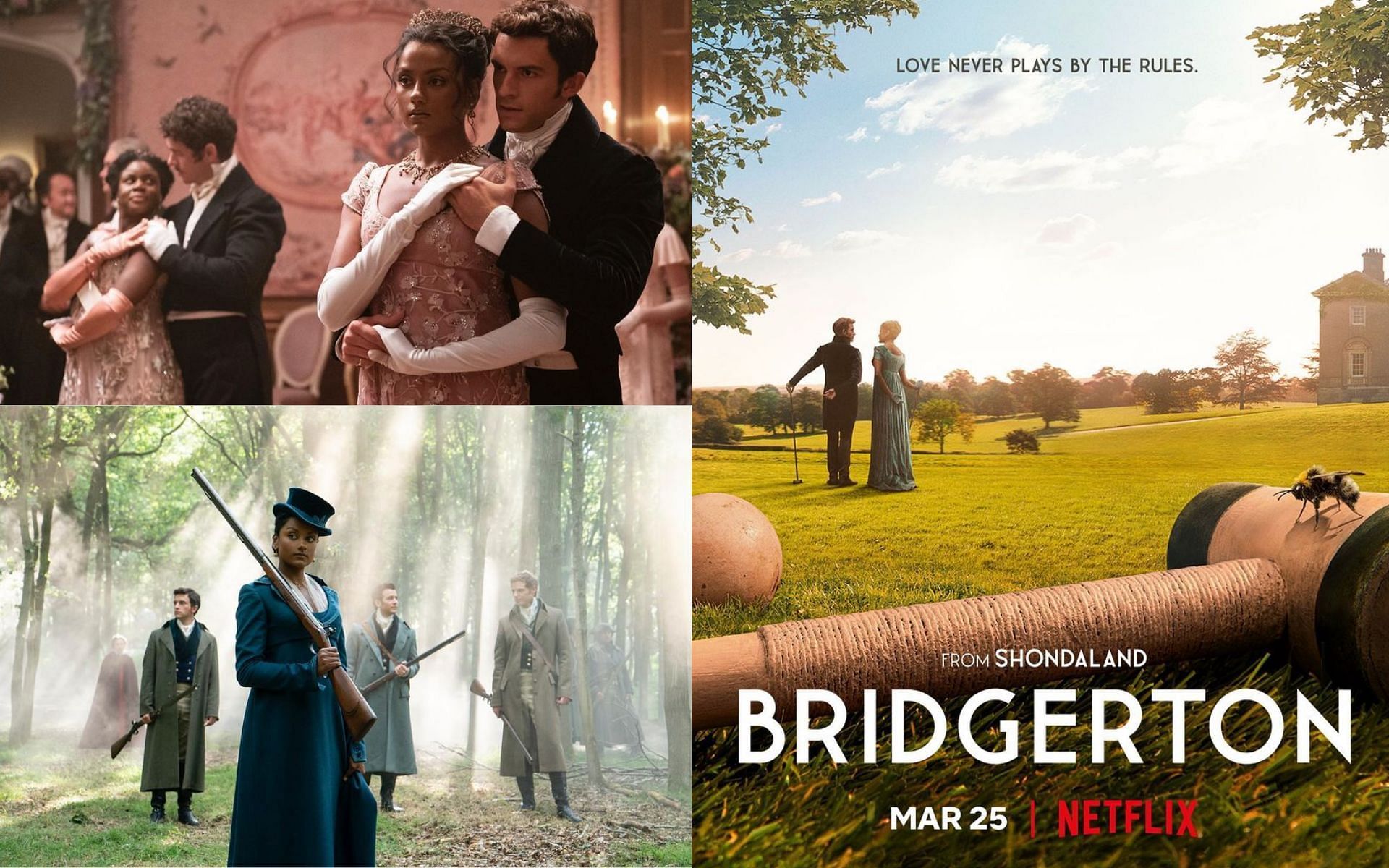 Bridgerton season 2 set to premiere on March 25 on Netflix (Image via @bridgertonnetflix/Instagram)