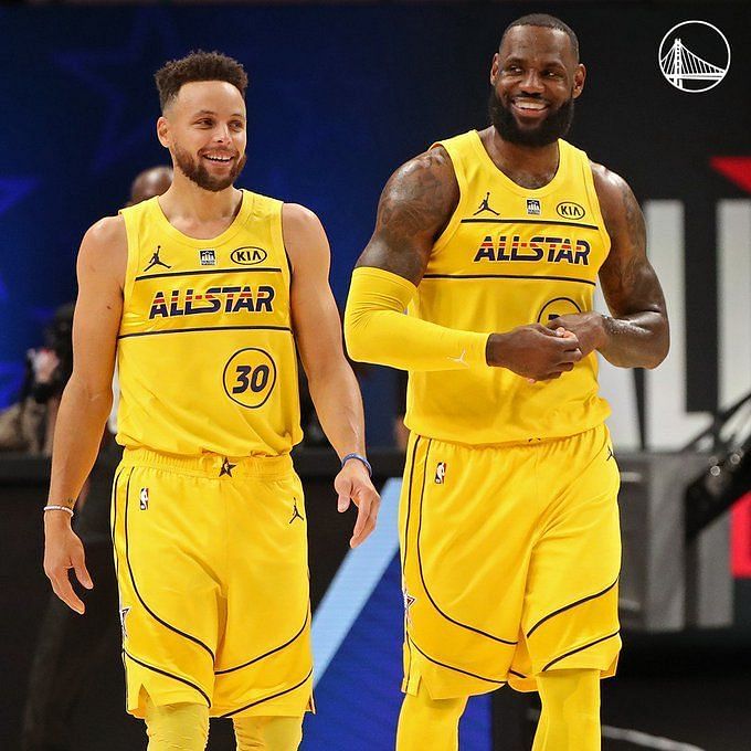 2018 NBA All-Star Game: Steph Curry and LeBron James mic'd up - Golden  State Of Mind