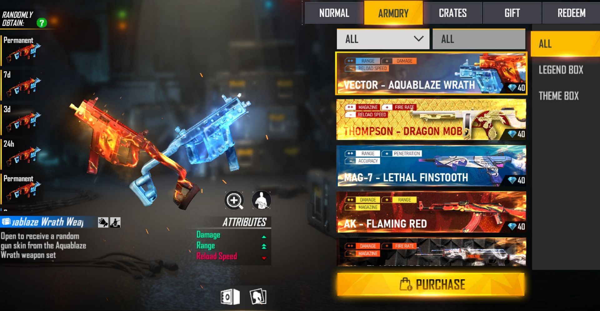 I Got So Many Permanent Gun Skins From Crates Opening  The Luckiest Player  Ever - Garena Free Fire 