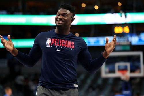 New Orleans Pelicans forward Zion Williamson