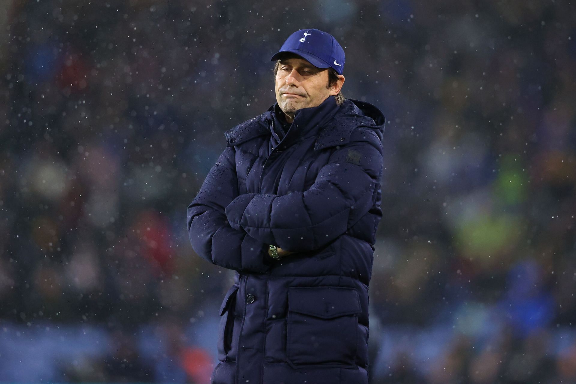 Antonio Conte is not entirely happy at Tottenham Hotspur.