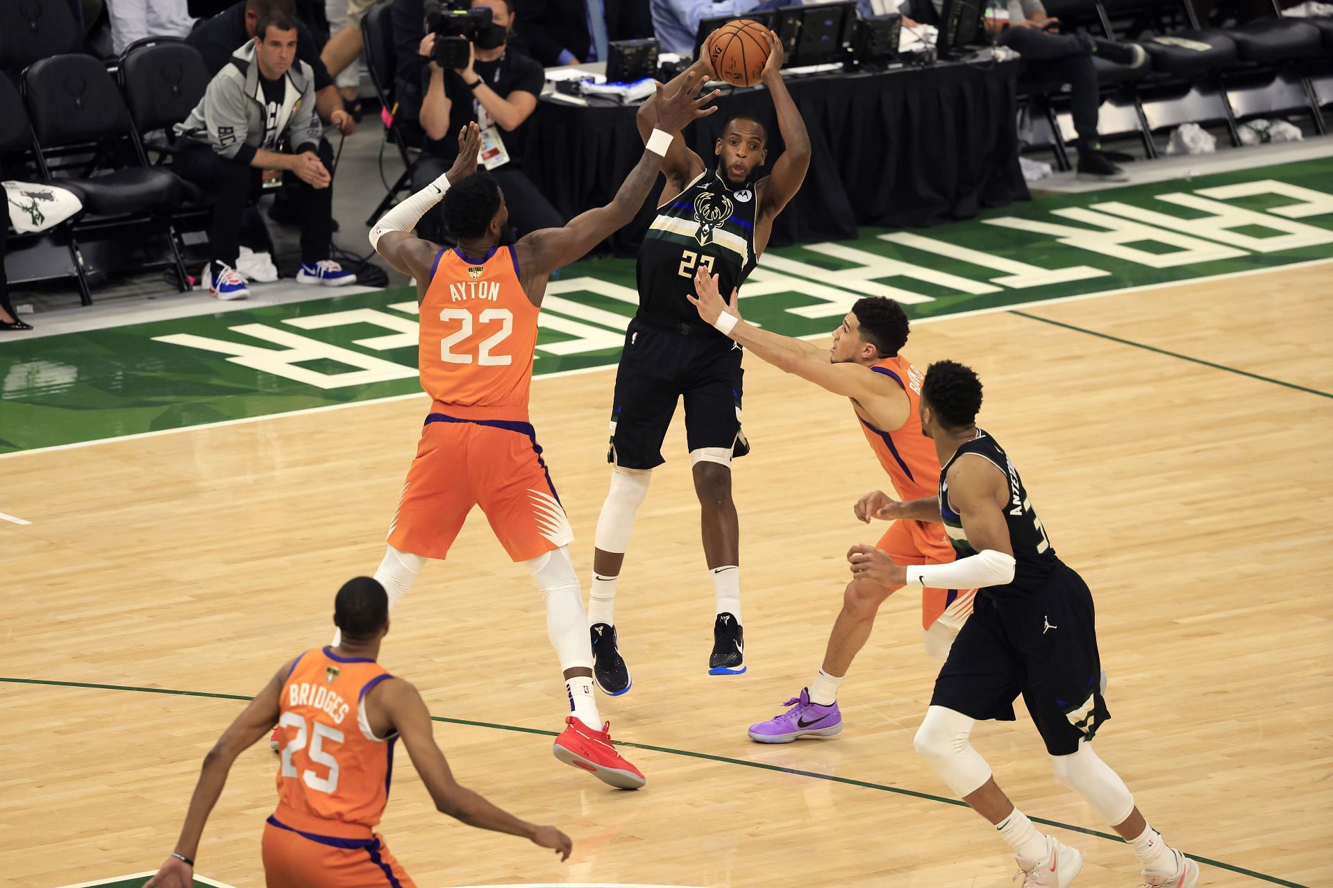 2021 NBA Finals - Game Six between the Bucks and the Suns