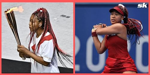 Naomi Osaka recalled her time at the 2020 Olympics in Tokyo