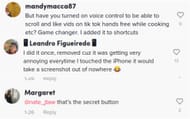 Users commenting on the TikTok video 1/2 (Image via @ellyawesometech/TikTok)