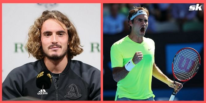 "No other player knows how to break a racquet the way Roger Federer does" - Stefanos Tsitsipas