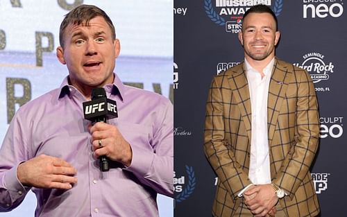 Matt Hughes (left) and Colby Covington (right)