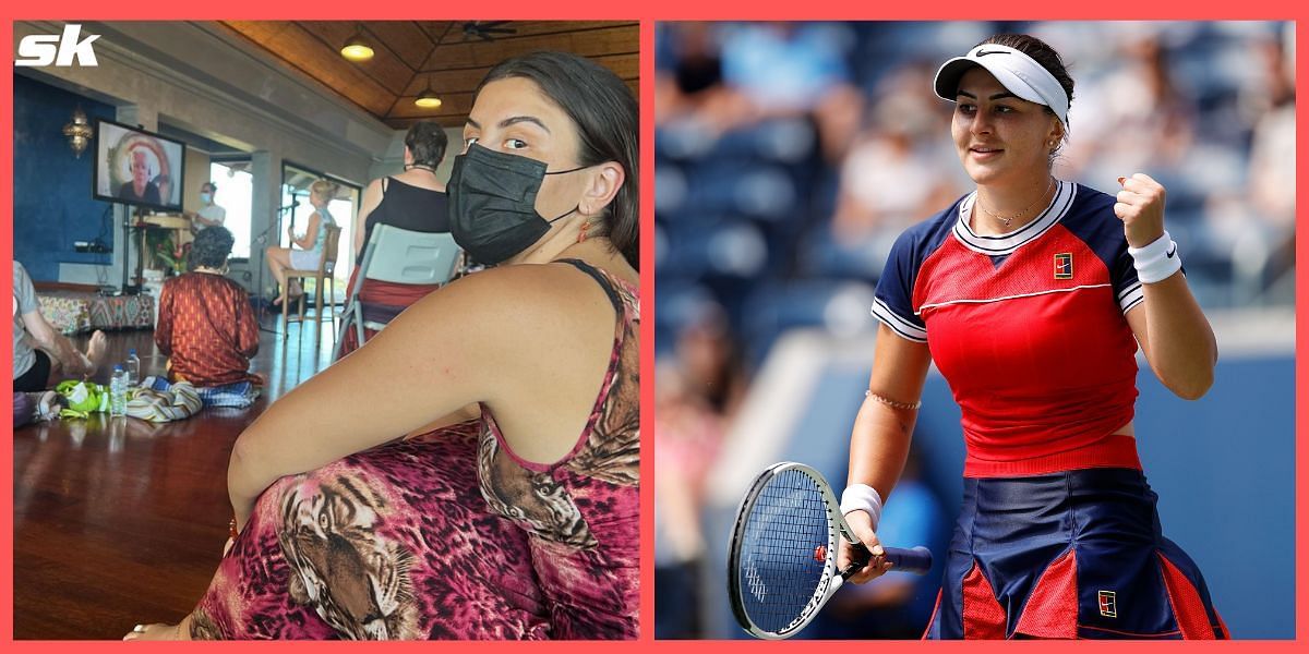 Bianca Andreescu during her visit to Costa Rica